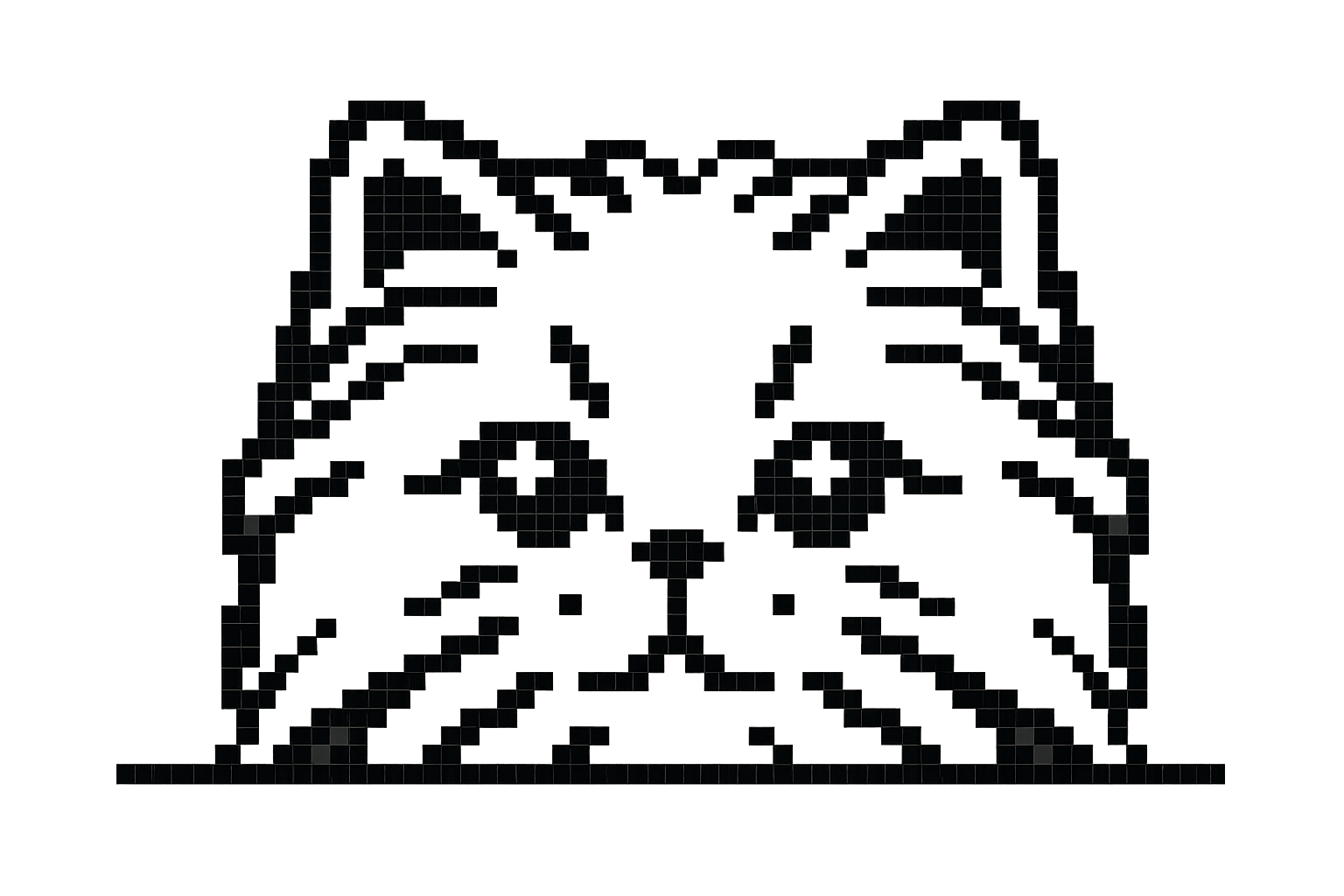 Shekar AI logo: a stylised Persian cat